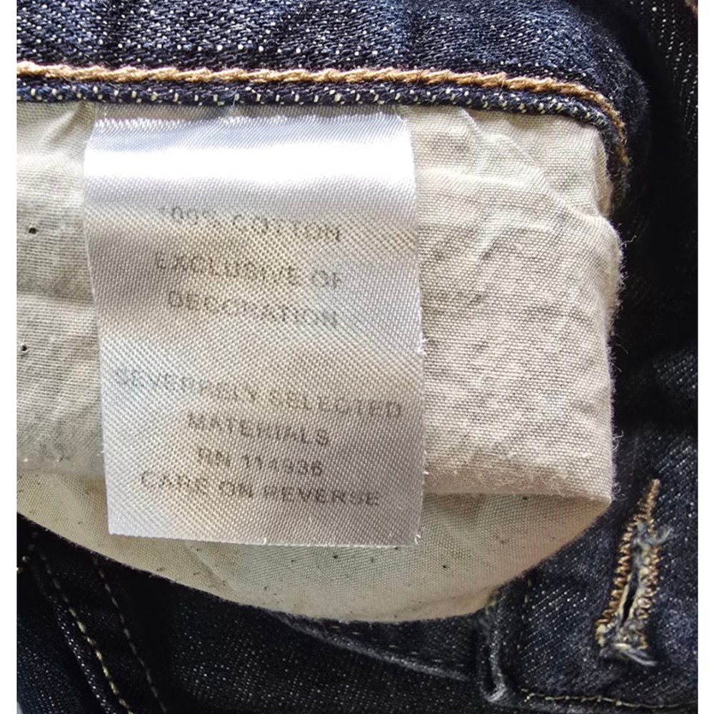 Buckle 1897 Bootcut Jeans Mens 38x30 Dark Wash Western Embroidered Denim - Picture 4 of 12